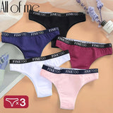 Brazilian Panties Cotton Women's Underwear Sexy Suitable Female Underpants Briefs Thong Girl Solid Color Finetoo