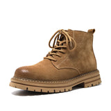 Zingj 2023 New British Style Outdoor Overalls Men Outfit Men's Fashion Boots