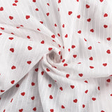 Zingj Women's 2024 New Fashion Cotton Love Print Long Sleeve Lapel Shirt Casual Shorts Set-Outfit