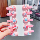 New Girls Cute Cartoon Ice Cream Unicorn Hair Clips Kids Lovely Hairpins Headband Barrettes Fashion Hair
