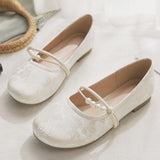 Leisure Mary Treasure Shoes Net Red Pop Late Evening Gentle Style With Skirt Elegant Beauty And Light Mouth Singles