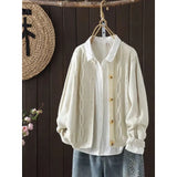 Autumn Dress Girl Korean Version Of Chic Loose Fashionable Over-Knee Heavy Knitted Pneuumbly Horse Sea Hair Sweater