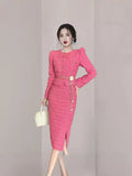 Scent Suit 2025 New Explosion Autumn Small Fragrant Suit Dress High-End Small Dress Two