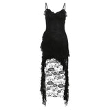 2024 Summer New Women's Pure-Fant Sexy Hot Girl Hollow Lace Bag Hip