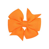 Inches Candy Color Baby Mini Small Bowknot Hair Clips For Cute Girls Safety Hairpins Barrettes Headwear Kids Hair