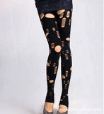 Creative Irregular Ripped Veet Fashion Trend