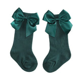 Baby Girls Socks New Kids Socks Toddlers Girls Big Bow Knee High Long Soft Cotton Lace Baby Socks Children Socks
