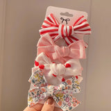 2021 New Leopard Print Hair Clips For Cute Girls BB Boutique Hairpins Bowknot Barrettes Headwear Kids Hair