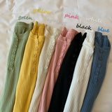 Knitted Women Button Sweater Pullovers spring Autumn Basic Women highneck Sweaters Pullover Slim female High Quality