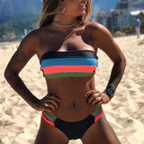Sexy Bikini Set Brazilian bikini 2021 swimwear women Bandeau swimsuit female Push up bathing suit Summer bathers
