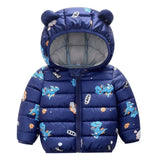 Baby Girls Jacket Kids Boys Light Coats With Ear Hoodie Spring Autumn Girl Clothes Infant Children's Clothing For Boys