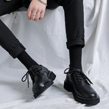 High Sense Martin Boots British Business Wedding Groom Leather Leather Breathable Casual Shoes