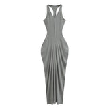 Zingj Trendy Women's Dress Hot Girls Sexy Slim, Bare-Back Dress, Holiday Style, Waist Girdle, Pericardium And Hip