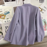 T-Shirt Woman 2025 Spring New Korean Version Of The Small Double Buckle Niche Suit