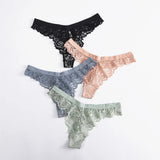Women Lingerie String Lace Underwear Female Sexy T-back Thong Sheer Panties Japan Style Hot Transparent Knickers