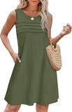 Women's Casual Round Collar Foldless Pocket