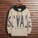 Fake Two-Piece Men Hoodies Trend Japanese Loose Wild Fashion Long-Sleeved Men Autumn Thin Hoodies for