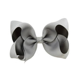 Solid Grosgrain Ribbon Hair Bows With Clip For Cute Girls Handmade Hair Clips Barrettes Hairpins Kids Hair