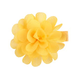 Pcs/lot Chiffon Petals Flower Hair Clips For Baby Girls Solid Hairpins Headdress Barrettes Floral Headwear Hair