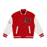 retro alphabet embroidery jackets coats men's 2023 new Y2K street hip-hop baseball suit couple casual trend jacket