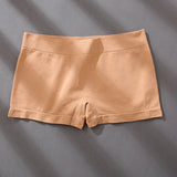 Women's Boxer Briefs Summer Safety Short Panties Seamless Anti-glare Ladies Pants Girl Cozy Female Underwear