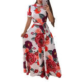 Fashion Digital Short Sleeve Printing Large Swing