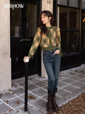 Women's Sweater Cardigan Autumn Winter 2022 Three-dimensional Flower Soft Waxy Woman Clothes Warm Knitting Top