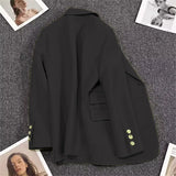 Zingj Spring And Autumn New Pink Suit Jacket Female A Button Casual Temperament Small Spring Suit