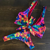 Sexy High Neck Bikini Swimwear Women Swimsuit Push Up Bathing Suits Beach Wear Brazilian Bikini Set Maillot De Bain