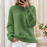 And Summer 2025 New Women's Temperamental Horn Sleeve Knitted Top With Sexy Bare Back