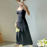 Black Bodycon Ribbed Maxi DressOutfit