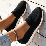 Zingj Size Fly Woven Single Shoes Women's Spring 2024 New Mesh Cloth Breathable Pedal Women's Casual Knit