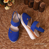 Bag Head Slope And Thick-Soled Sandals Women Waterproof Table Velvet Cold