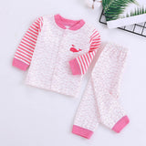 Years Soft Baby Clothes Set Spring Autumn Cotton Newborn Baby Boys Girls Clothes 2PCS Baby Pajamas Unisex Kids Clothing