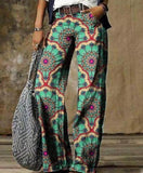 Zingj Plus Size Casual Pants Thin Jeans Wide Leg Pants 211-1-Outfit