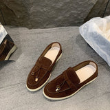 New Small Fashion Leisure Flat Base Lazy One Foot Comfortable Soft Soft-Sided White Shoes