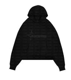 Street Tide Brand Alphabet Printed Sweater Set For Men And Women Hip Hop Street Loose Hooded