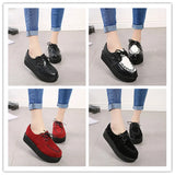 Spring New Style Chaojiahara Thick-Soled Pastry Shoes Magazine British Retro Style Single Shoes Women's