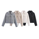 Women's 2025 New Soft Zippered Jacket