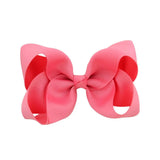 Solid Grosgrain Ribbon Hair Bows With Clip For Cute Girls Handmade Hair Clips Barrettes Hairpins Kids Hair