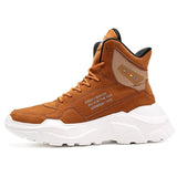 Top Running Shoes Autumn Winter Breathable Leather Sneakers for Men Lightweight Gym Runing Shoes Tourism Walking