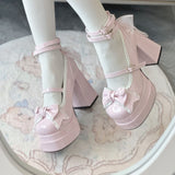 Cute Girl Lo Shoes Milk Fu Feel Jk Small Leather Shoes 2025 New Lolita Shoes Princess High
