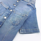 Zingj Women's Summer 2024 New Denim Mini