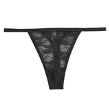 Mesh Women's Thongs Low Rise Waist G-String Female Transparent Panty Hollow Out T-Back Girl Intimate Underwear