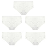 5PCS/Set Women's Panties Cotton Underwear Seamless Plus Size Briefs Low-Rise Soft Panty Women Underpants Female