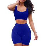 Piece Set Yoga Summer Women's Two Piece Crop Top Skirt Set Sleeveless Outfits Summer Casual Clothes Women Sleeveless