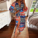 Autumn Sexy Lace-up Regular Sleeve Waist-controlled V-neck Shirt Elegant
