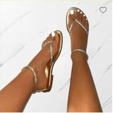 Flat-Soled Sandals Women 2025 Summer New Fashion Jacket Leisure Ebay Beach Women's
