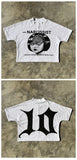Version Simple Minority Design Cartoon Long Printed Cotton T-Shirt Men's Hip-Hop Harajuku Y2k Loose Couple Blouse 211-0-Outfit