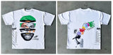 Men's T-Shirts Y2k Musical Instrument Printed T-Shirts Men's Summer Harajuku Street Clothes Classic Cotton Casual Short-Sleeved